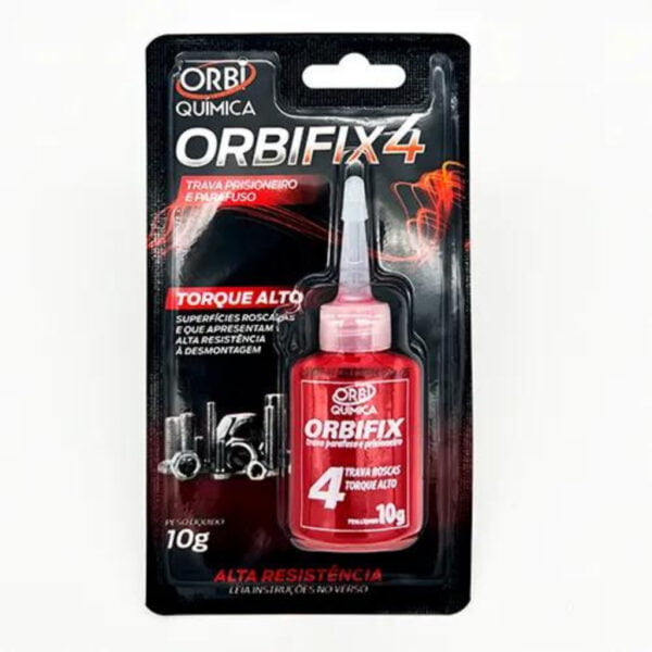 TRAVA PARAFUSO VERMELHO – ORBIFIX 10G PC ORBI QUIMICA