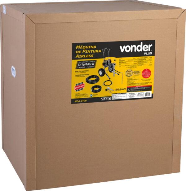 Máquina de Pintura Airless Vonder Plus 540B - Image 2