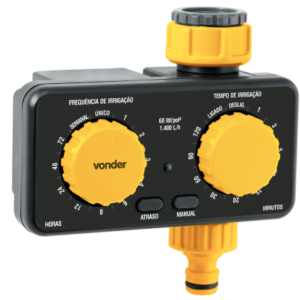 Temporizador eletrônico com controle analógico, para irrigação, VONDER