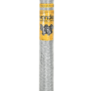 Tela metálica hexagonal, malha 2", 22 BWG x 1,5 m, com 50 m, galinheiro, VONDER