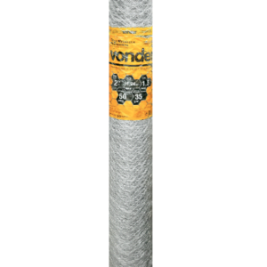 Tela metálica hexagonal, malha 2", 18 BWG x 1,5 m, com 50 m, galinheiro, VONDER
